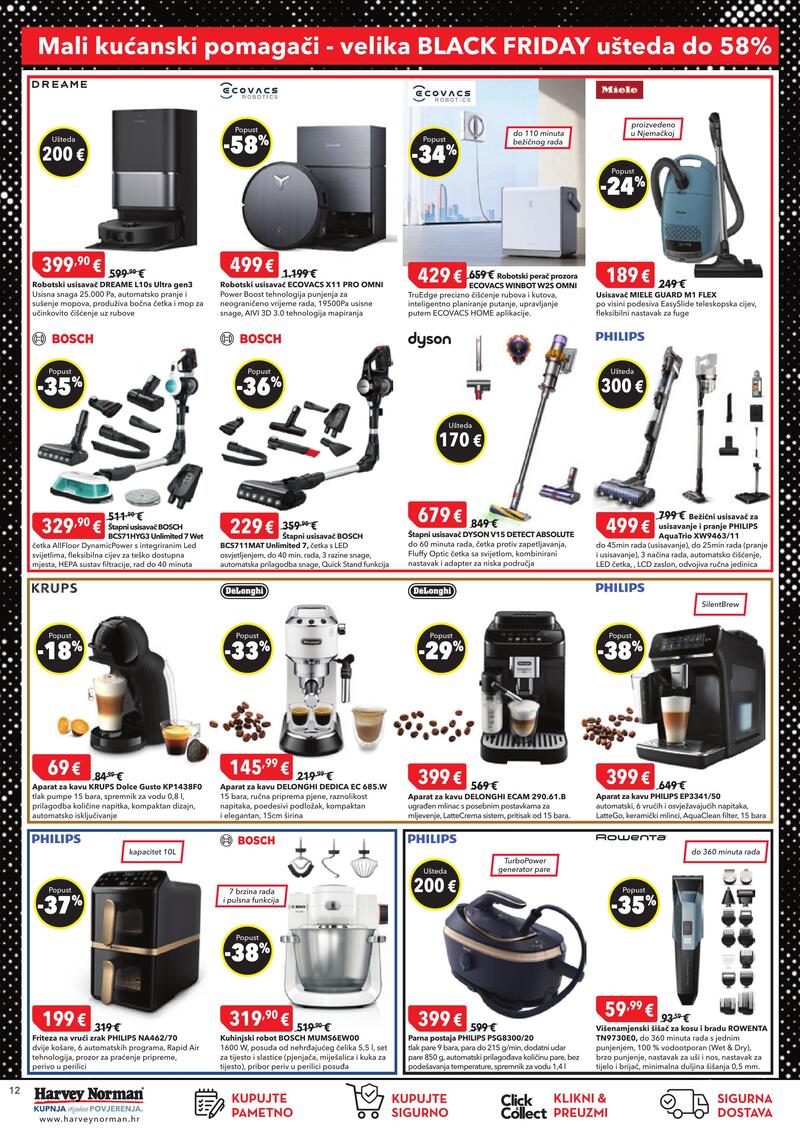 Harvey Norman katalog - Rane Black Friday uštede