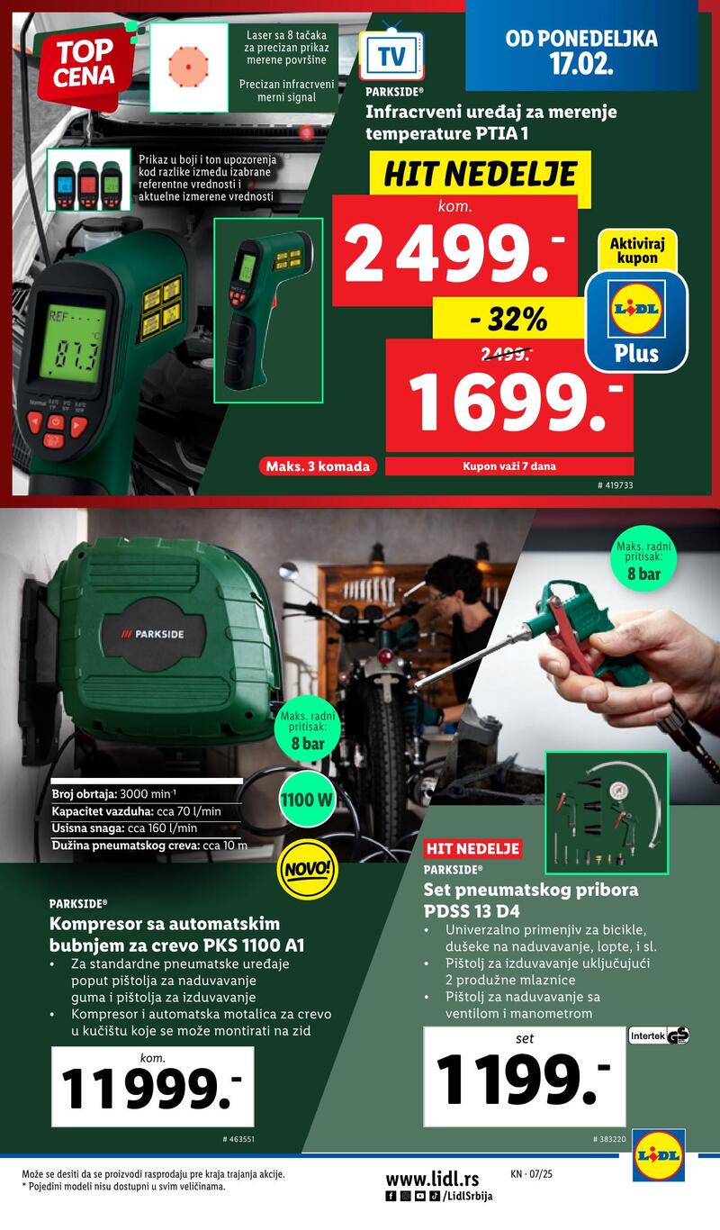 Lidl katalog akcija neprehrana