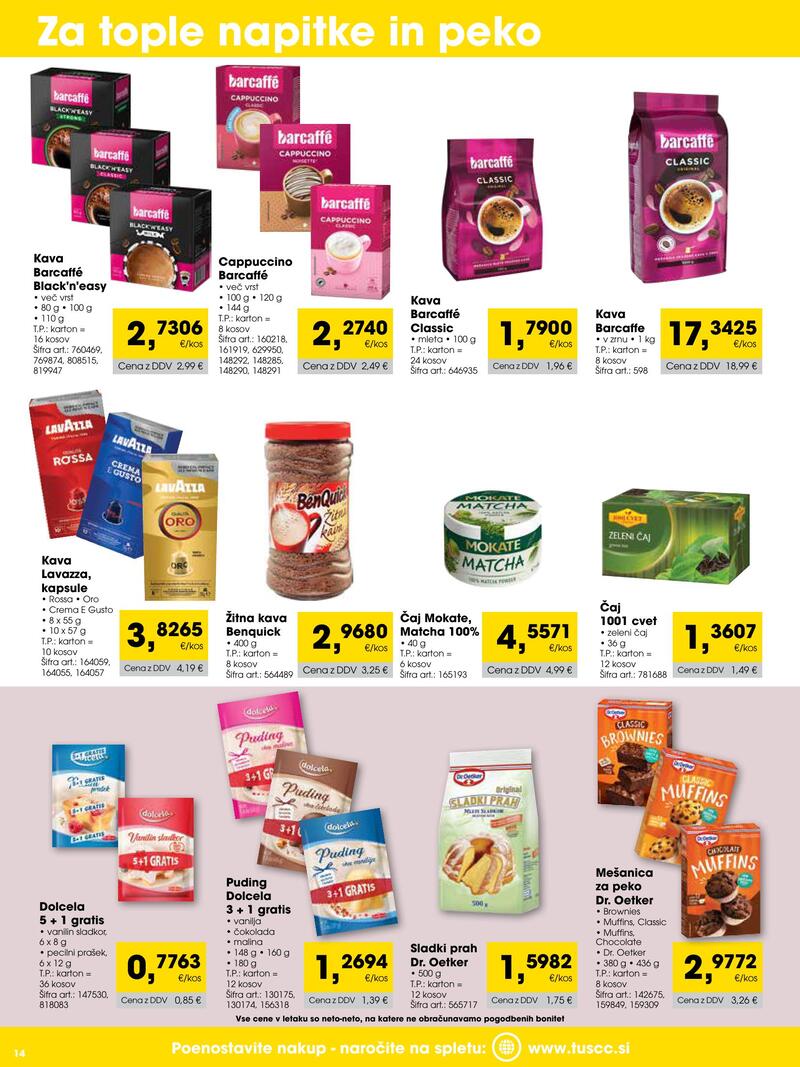Tuš Cash & Carry trgovec