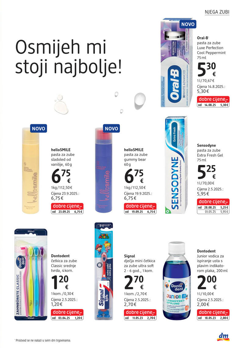 DM mjesečni katalog