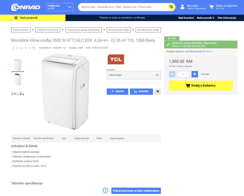 Conrad katalog akcija