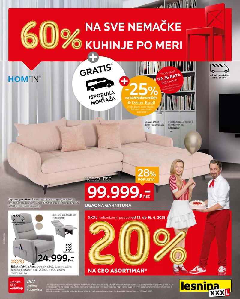 Lesnina XXXL katalog akcija