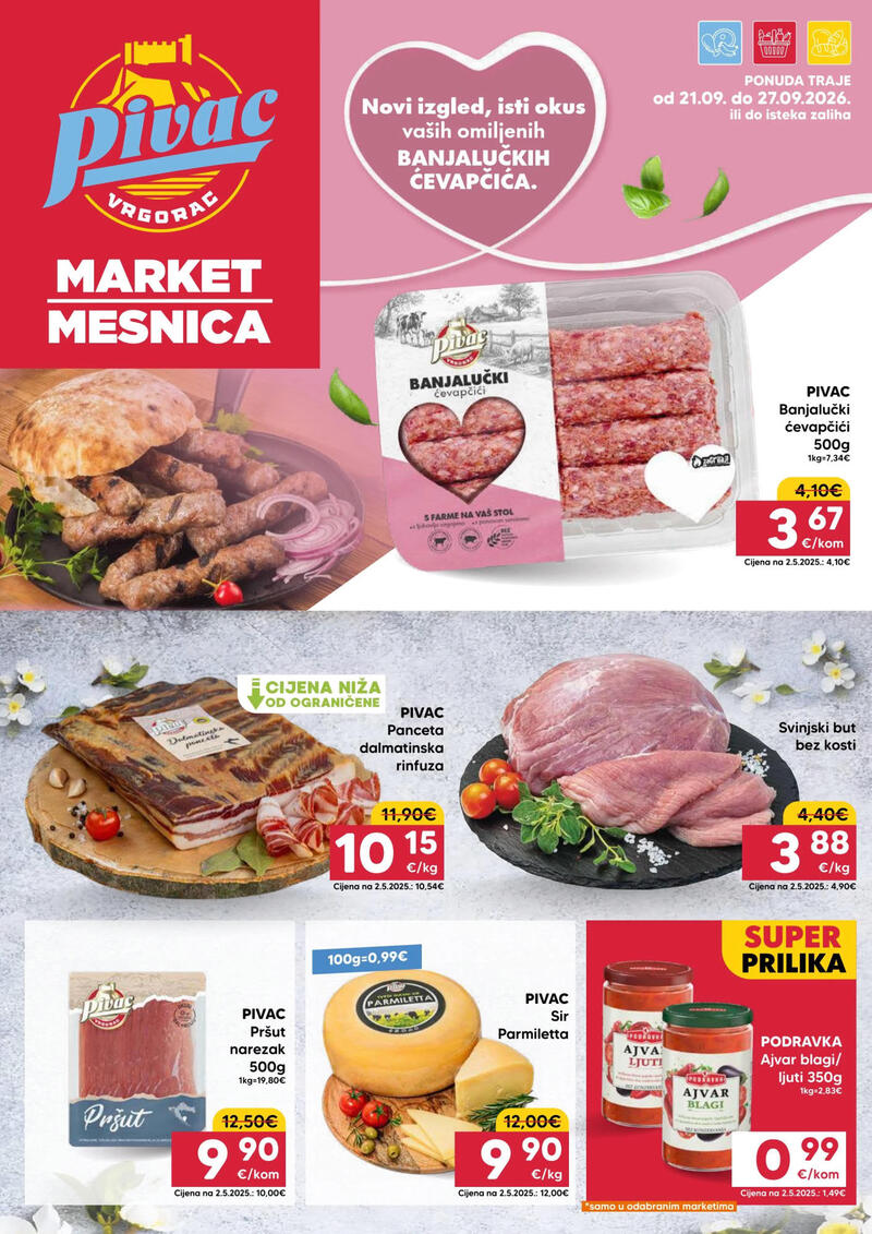 Pivac katalog akcija Kataloška akcija
