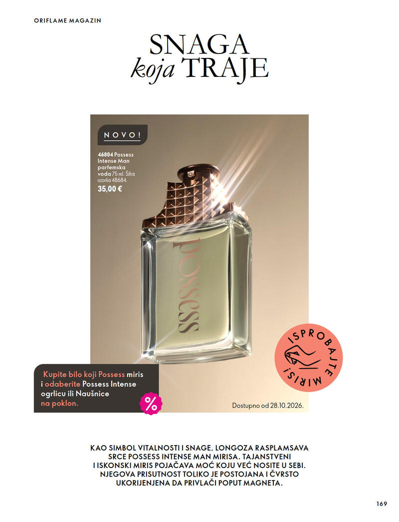 Oriflame katalog - Mjesečna akcija