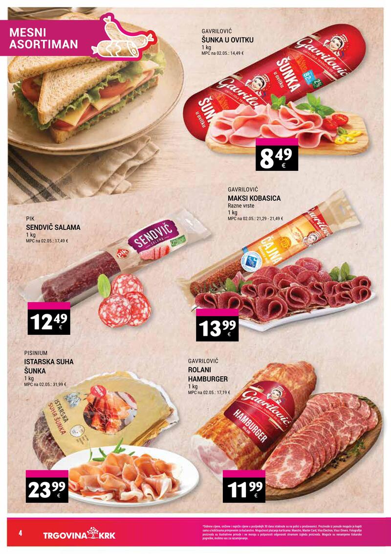 Trgovina Krk kataloška akcija