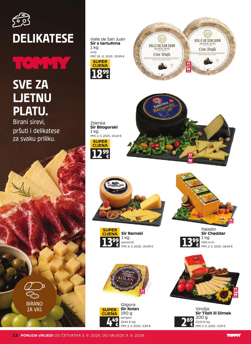 Tommy akcijski katalog