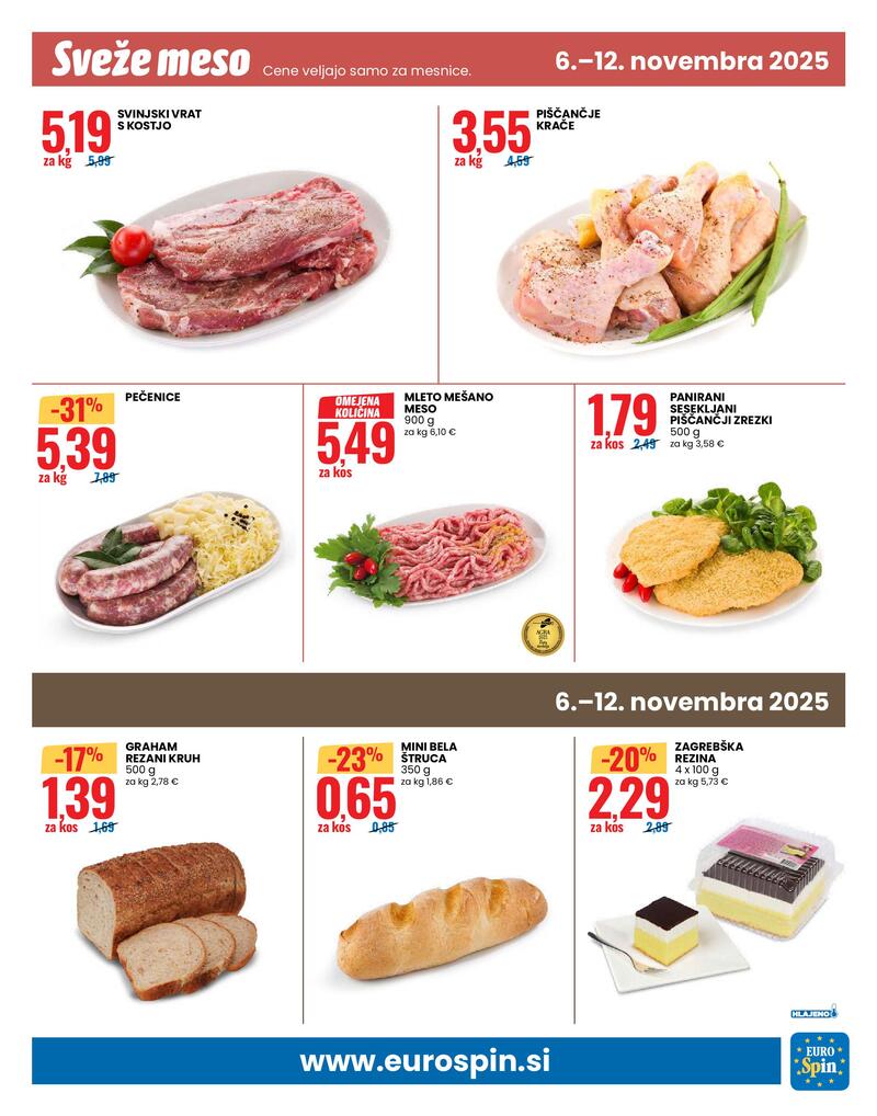 Eurospin tedenski letak