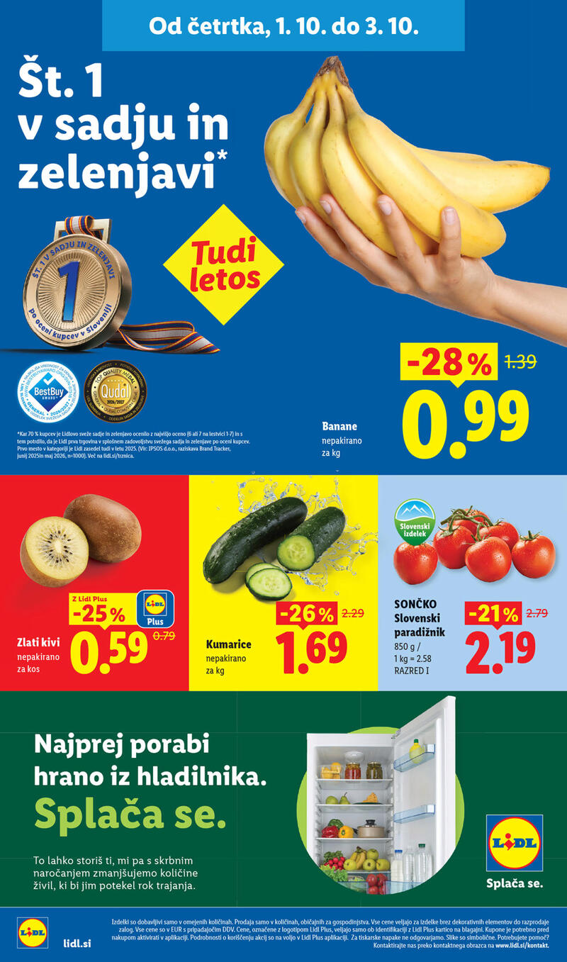 Lidl katalog - Tedenska akcija