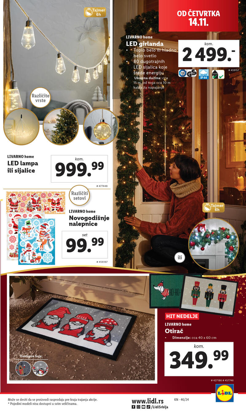 Lidl katalog akcija neprehrana