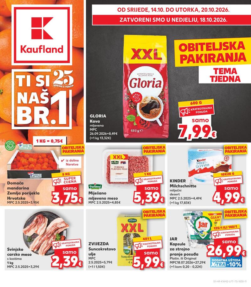 Kaufland katalog akcija Prehrambeni proizvodi