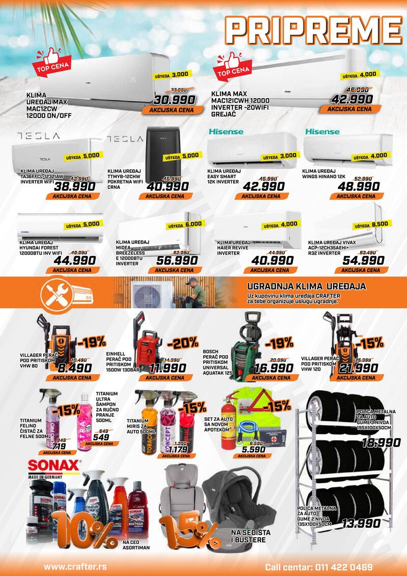 Crafter akcijski katalog