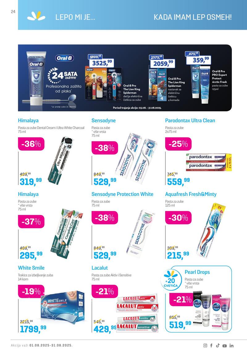Lilly Drogerie katalog akcija