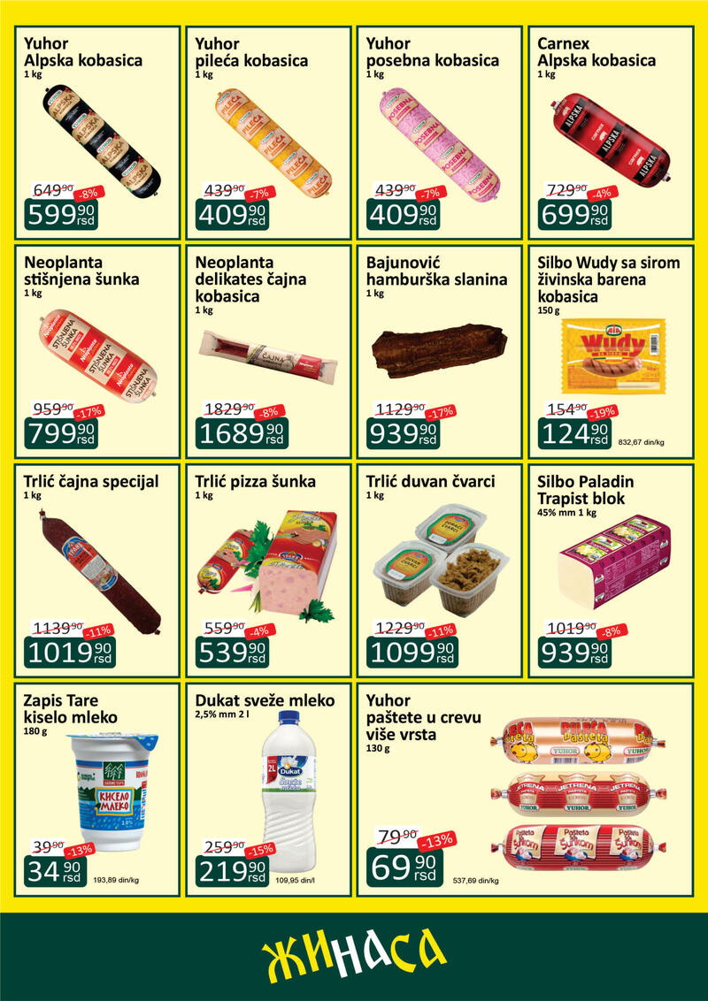 Žinasa katalog - Mesečna akcija