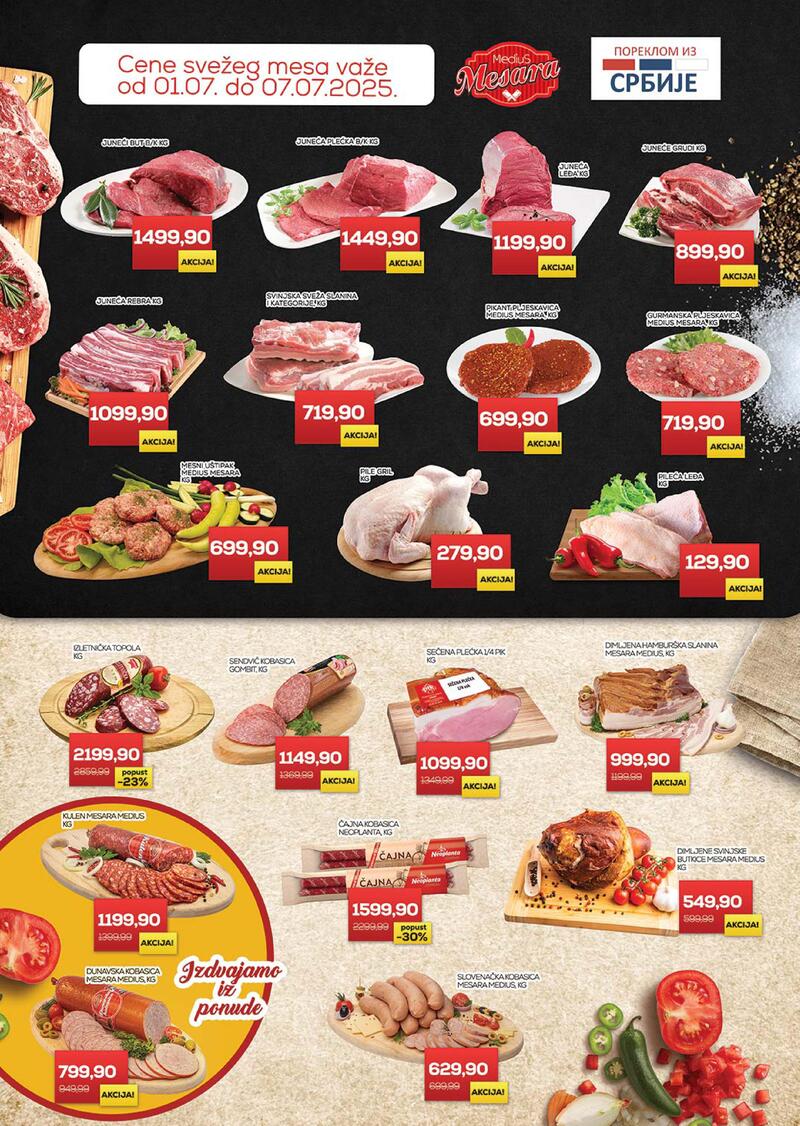 Medius katalog akcija