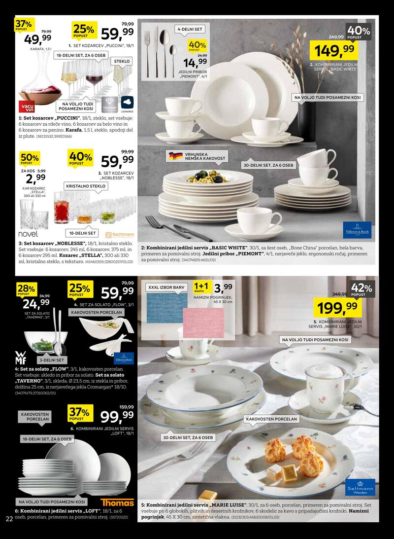 Lesnina XXXL redni katalog