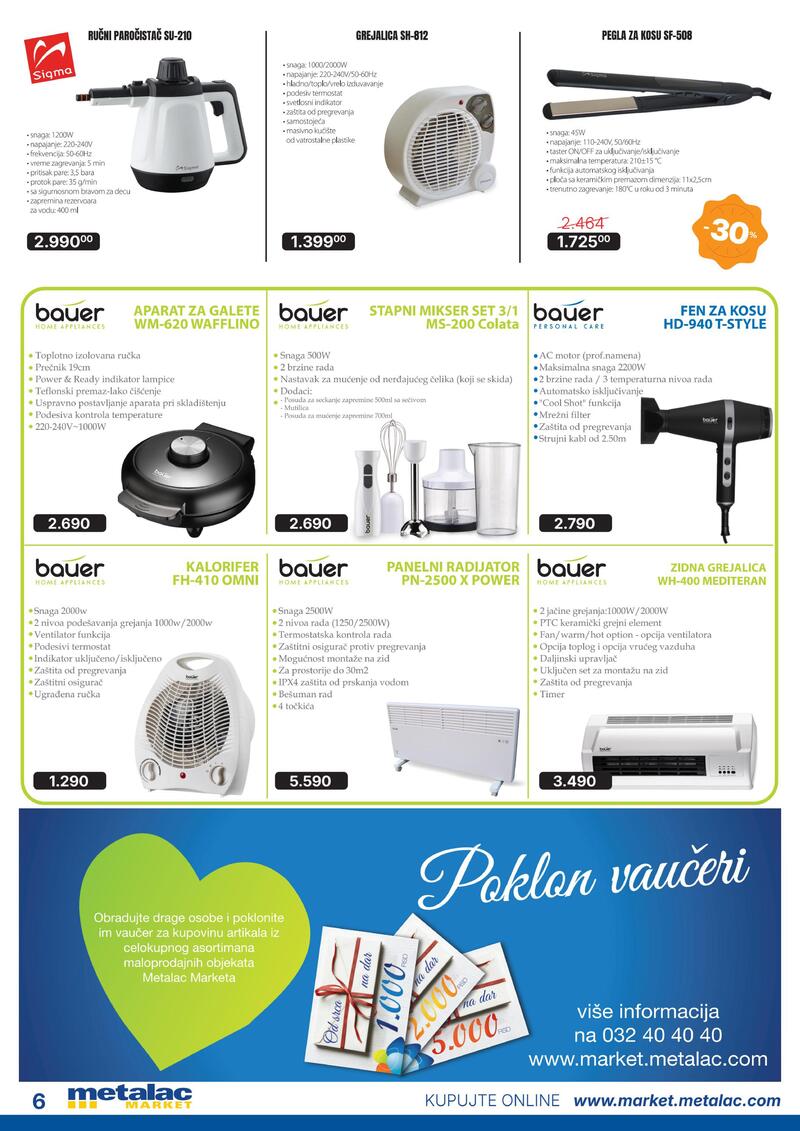Metalac Market katalog - Mesečna akcija
