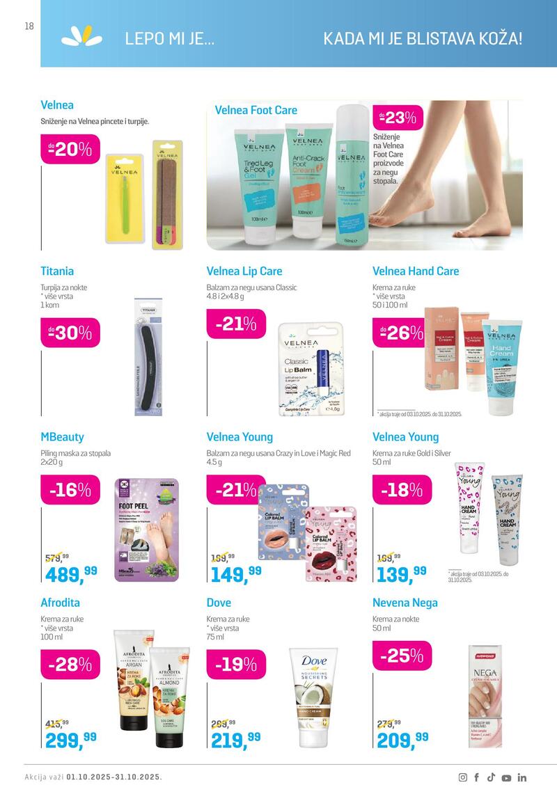Lilly Drogerie katalog akcija