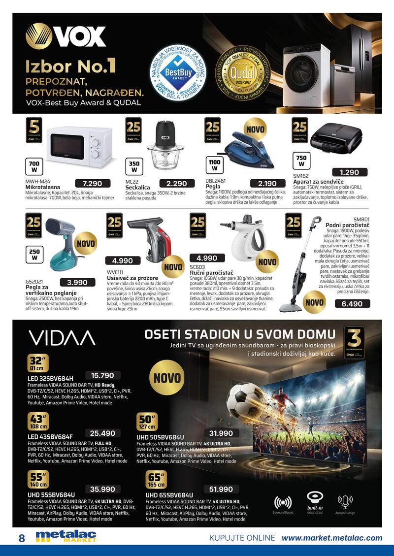 Metalac Market katalog akcija