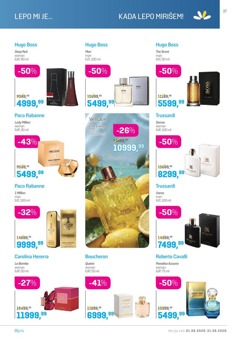 Lilly Drogerie katalog akcija