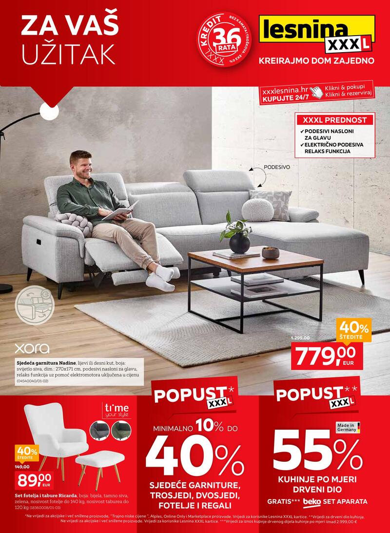 Lesnina XXXL katalog akcija Katalog akcija