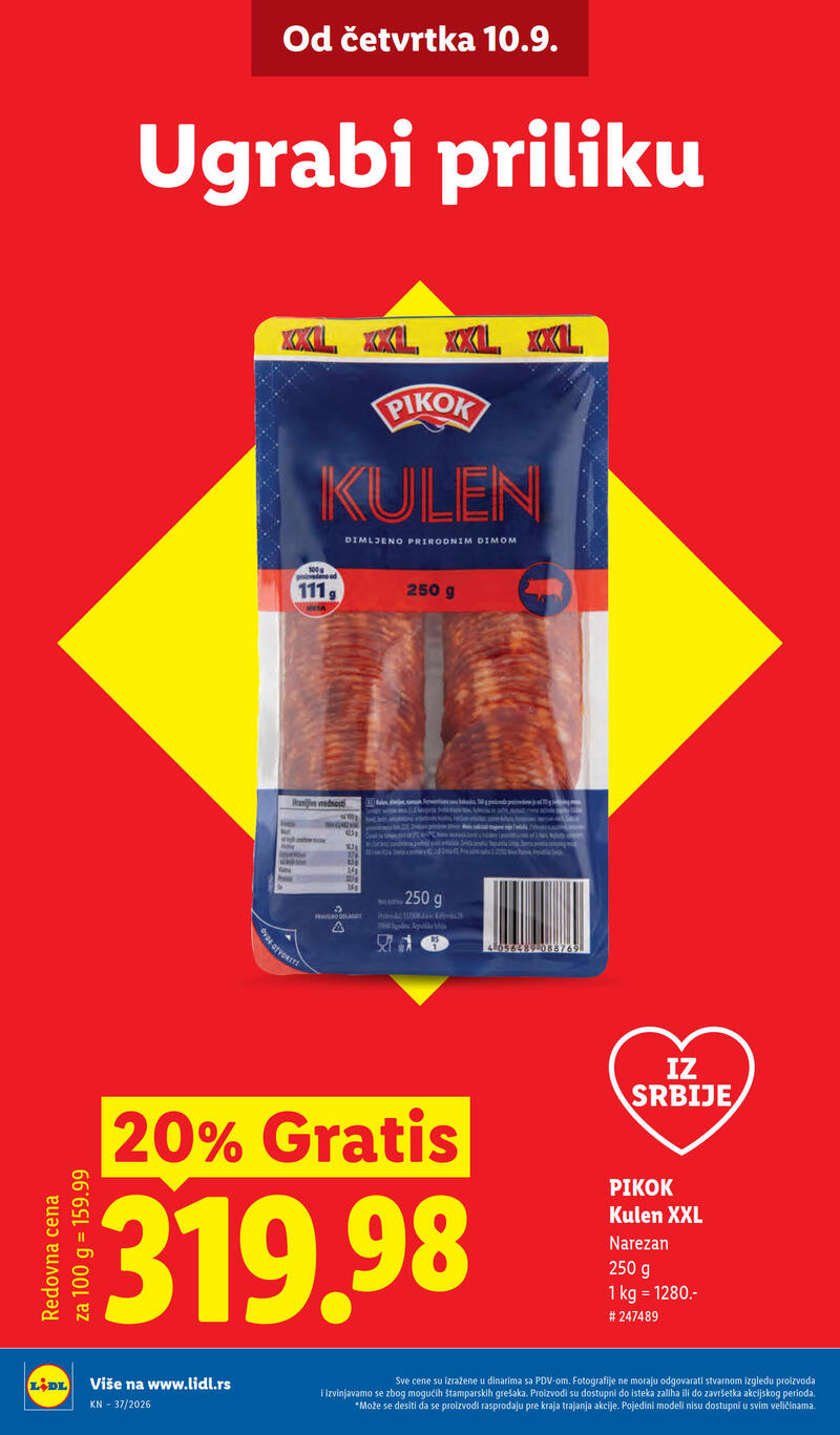 Lidl katalog akcija