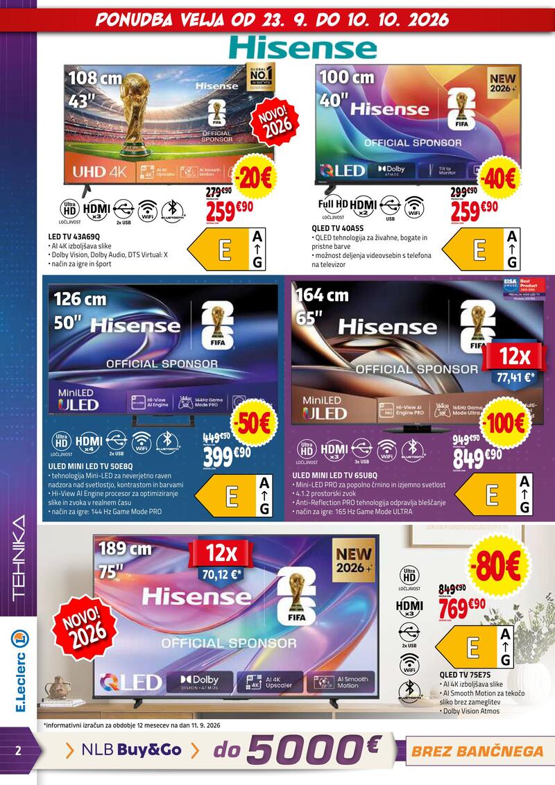 E.Leclerc katalog - Dvotedenska akcija