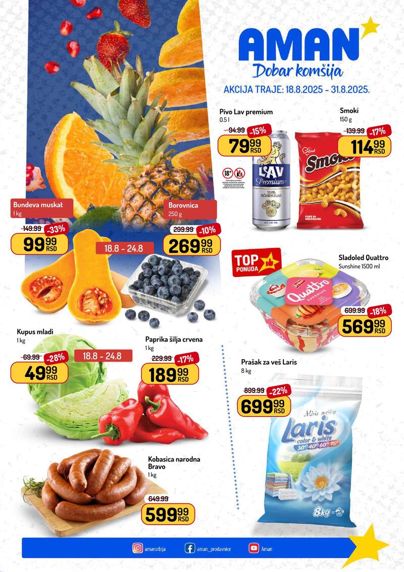 Aman plus katalog akcija