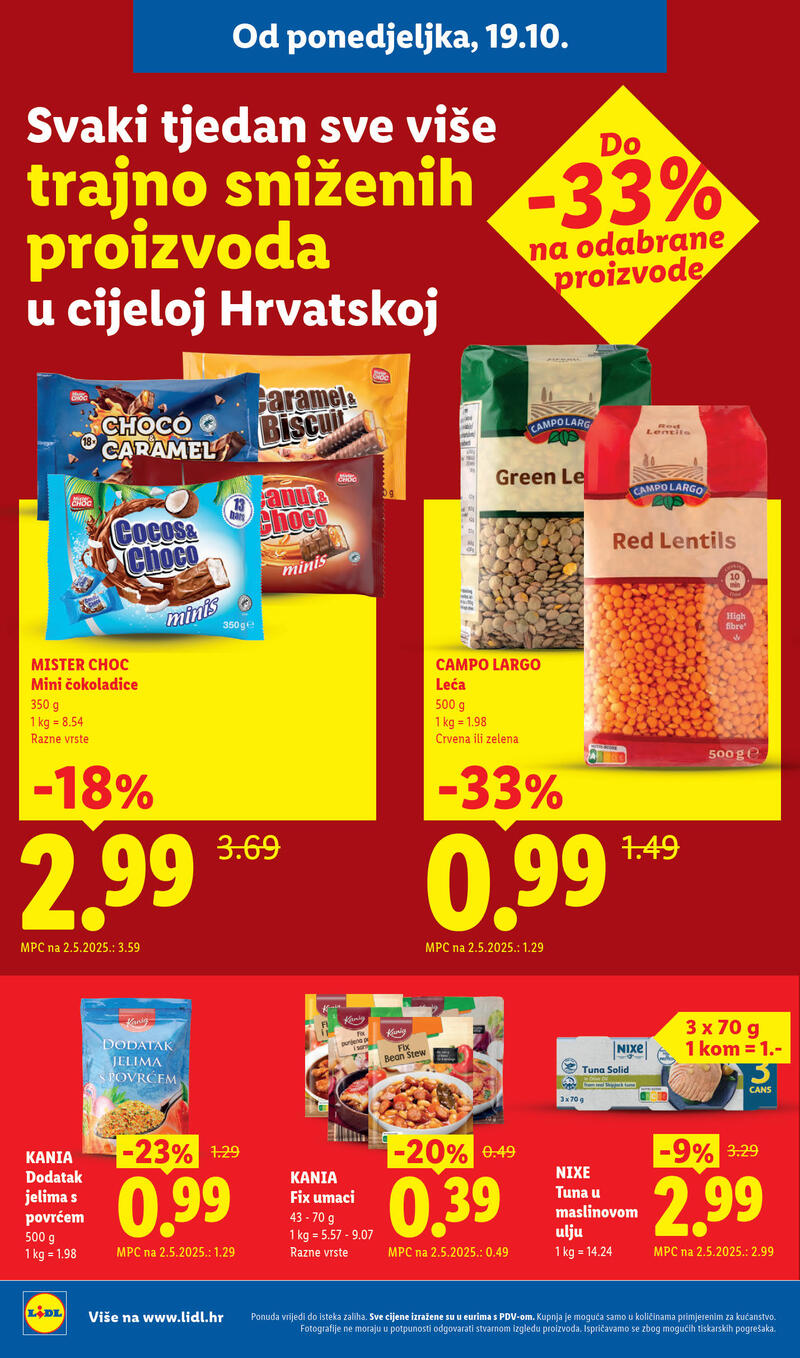 Lidl katalog - Tjedna akcija