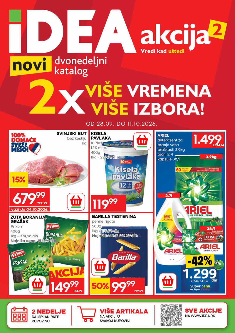 Idea katalog akcija Dvonedeljna akcija