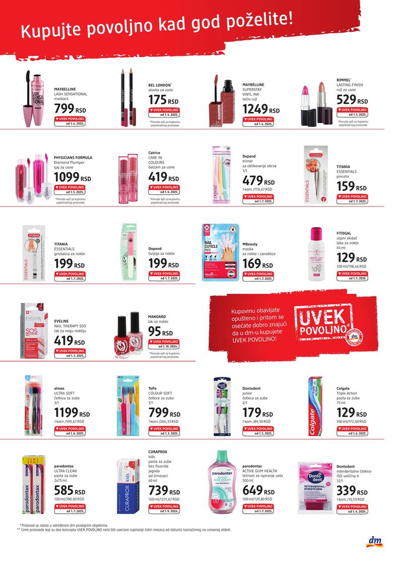 DM Drogerie katalog super cene