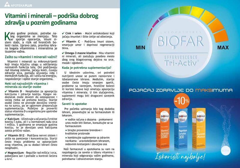 Apoteka plus katalog akcija