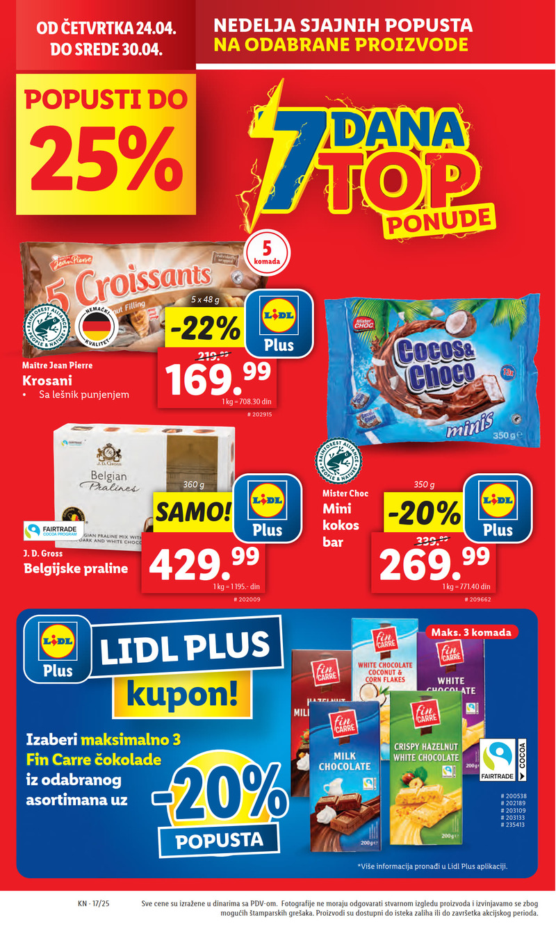Lidl katalog akcija