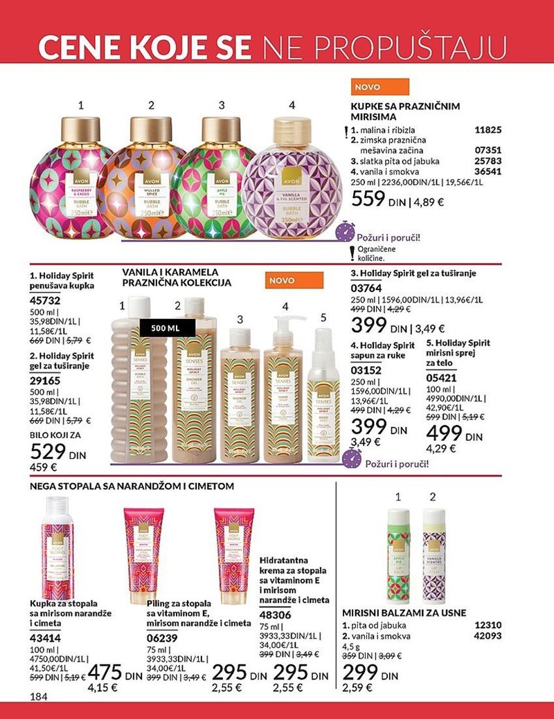 Avon katalog akcija