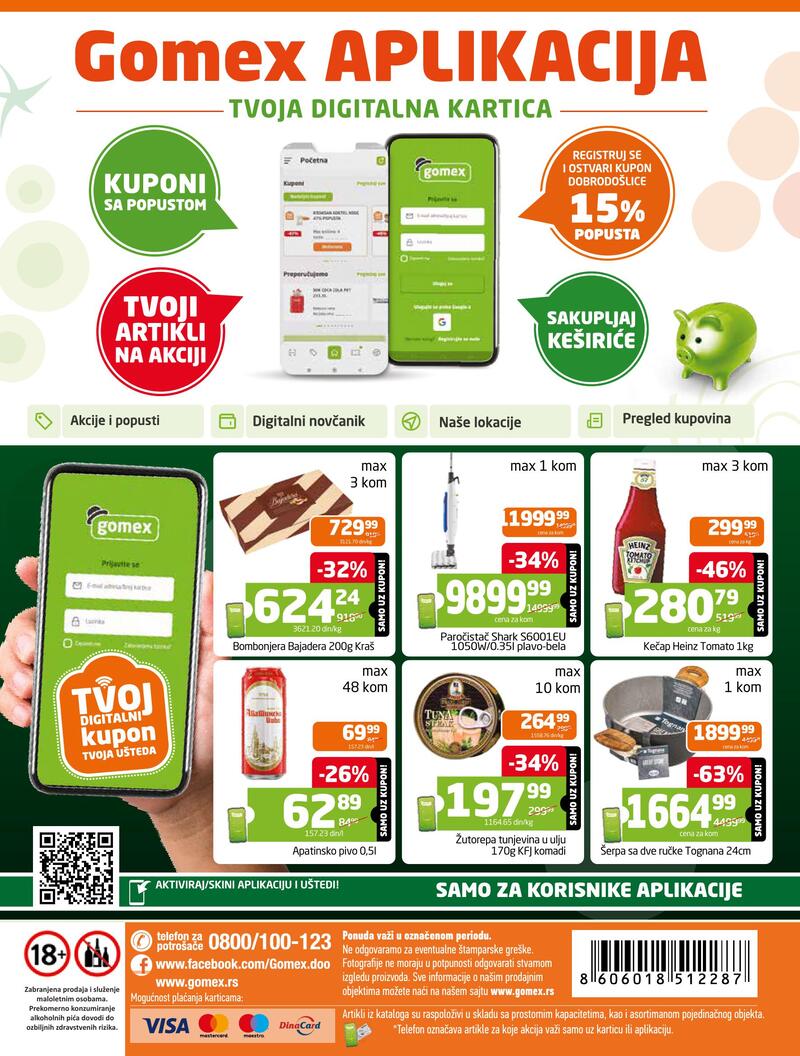 Gomex katalog hrana