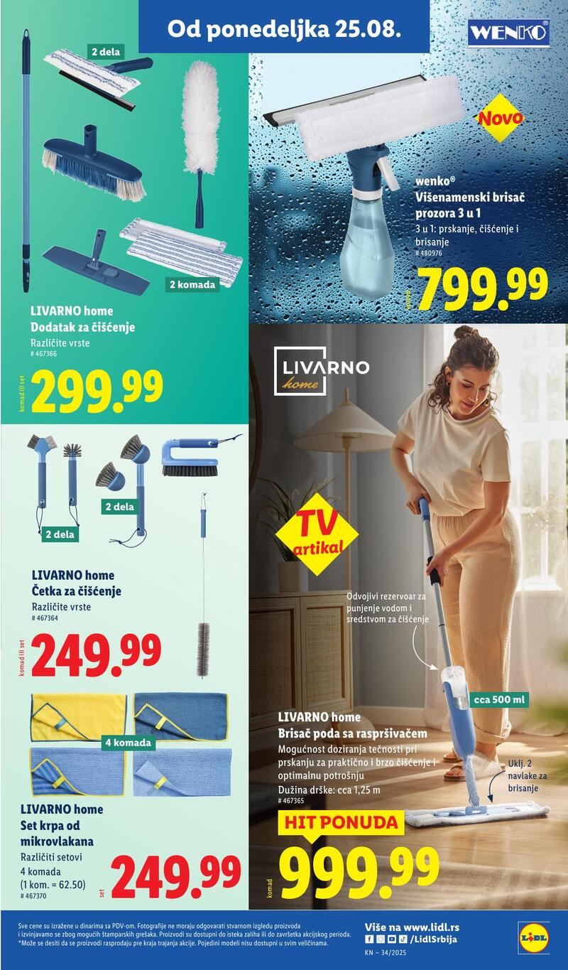 Lidl katalog akcija neprehrana