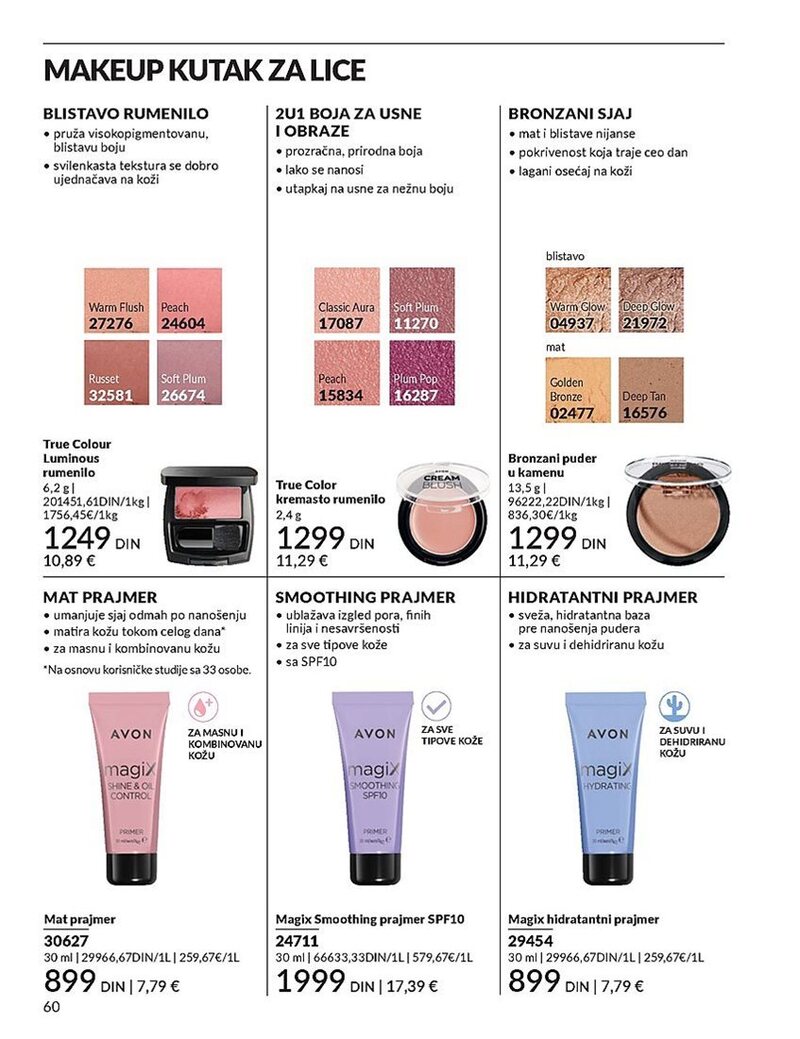 Avon katalog akcija