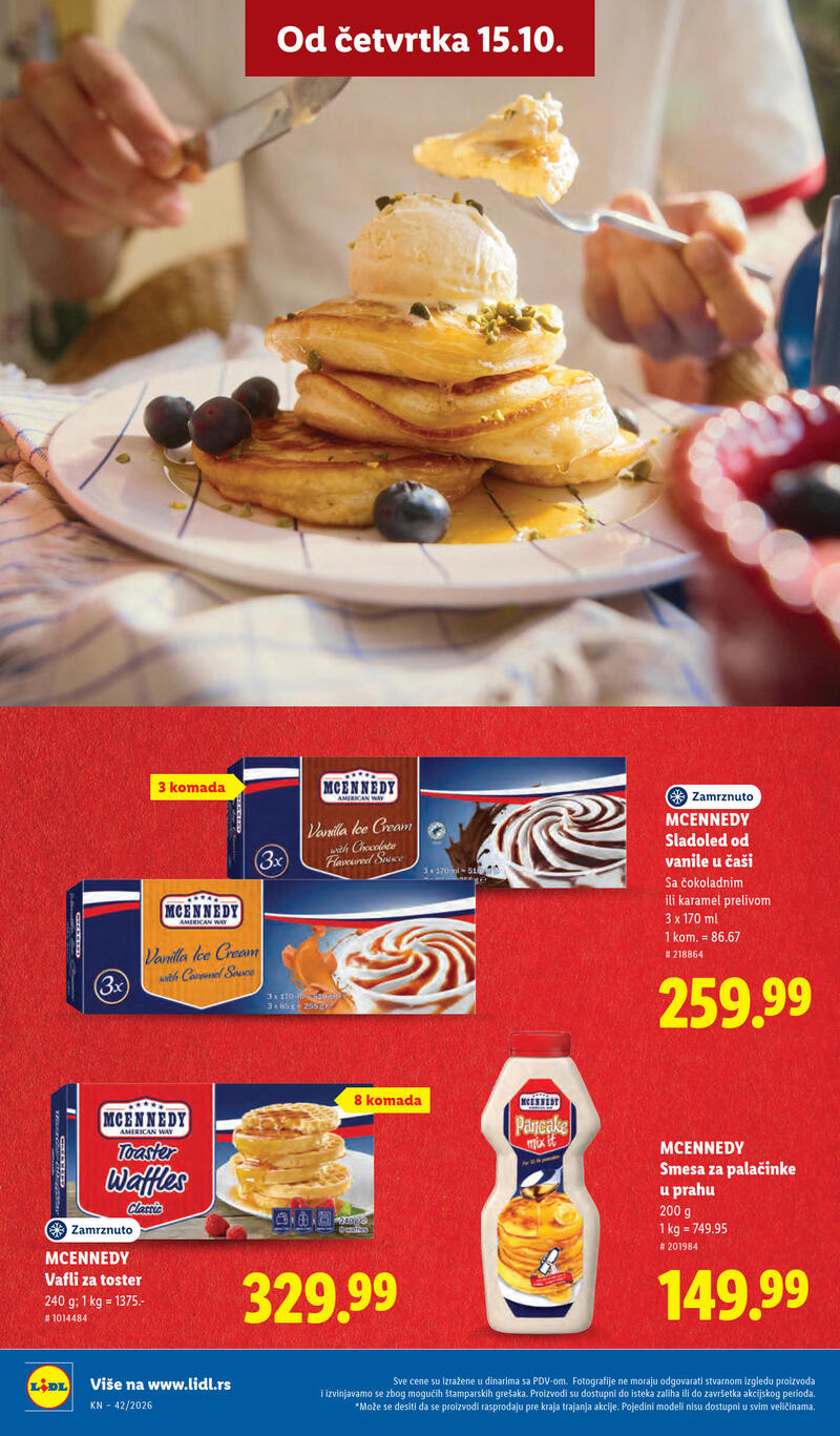 Lidl katalog - Nedeljna akcija