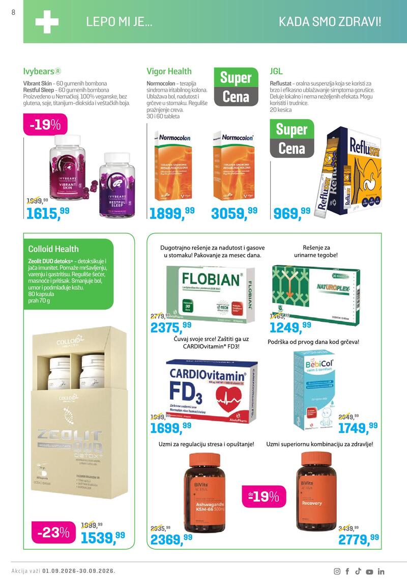 Lilly Drogerie katalog akcija