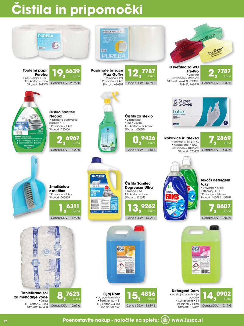 Tuš Cash & Carry katalog - Gostinec