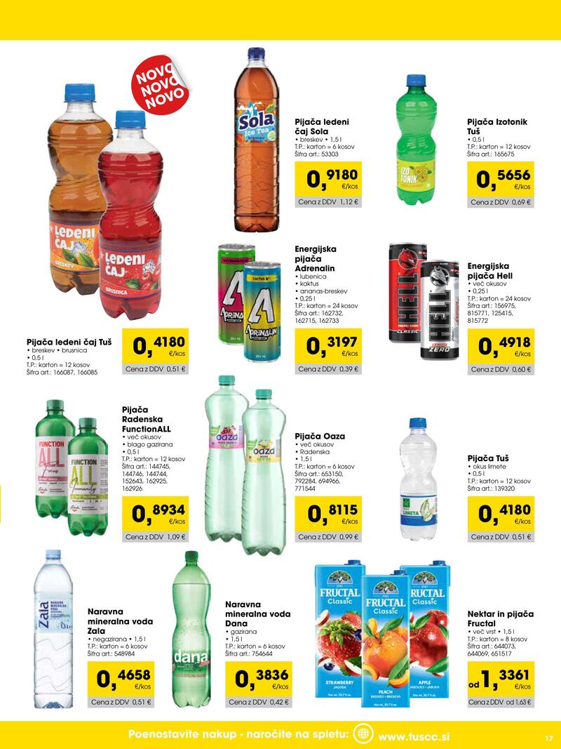 Tuš Cash & Carry katalog - Trgovec