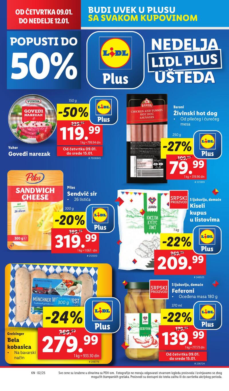 Lidl katalog akcija