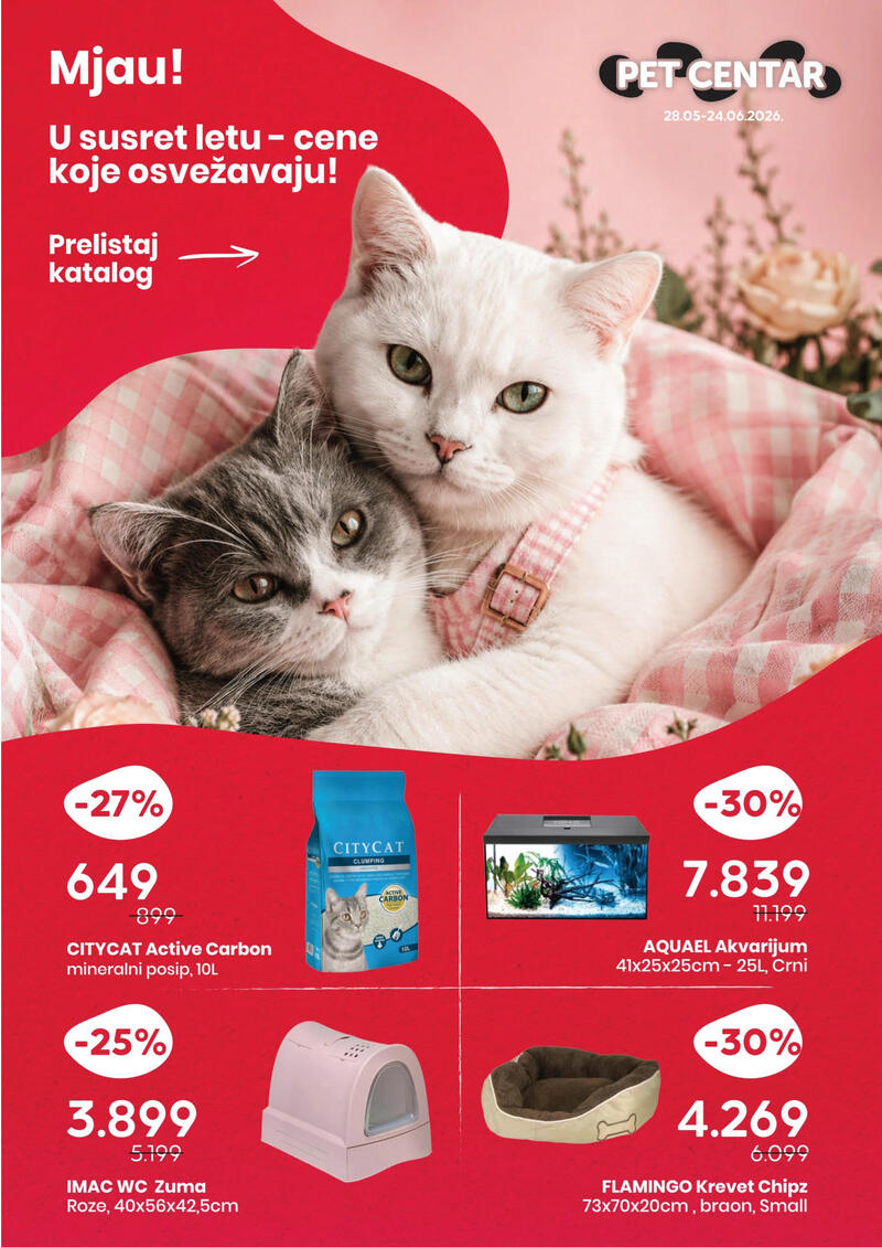 Pet centar katalog akcija Wow popust