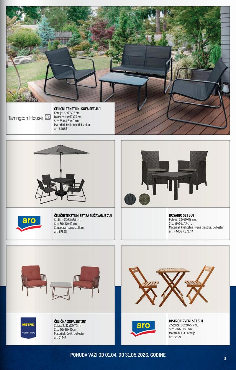 Metro katalog na otvorenom