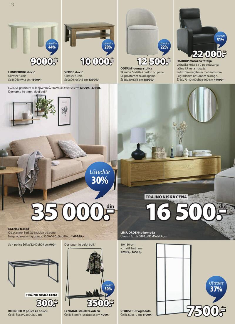 JYSK katalog nameštaj