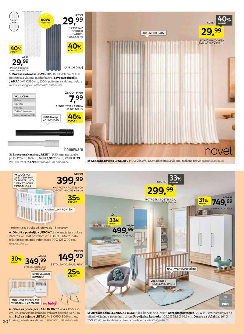 Lesnina XXXL katalog - Jesen najboljših cen