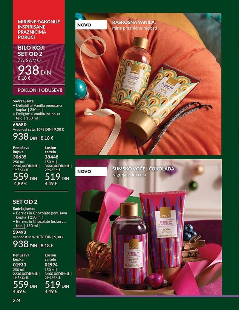 Avon katalog akcija