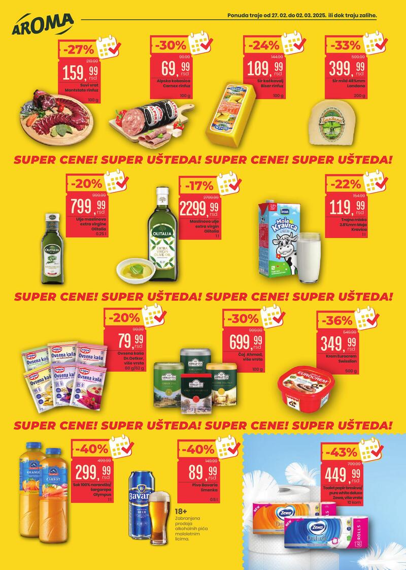 Aroma Market katalog vikend akcija