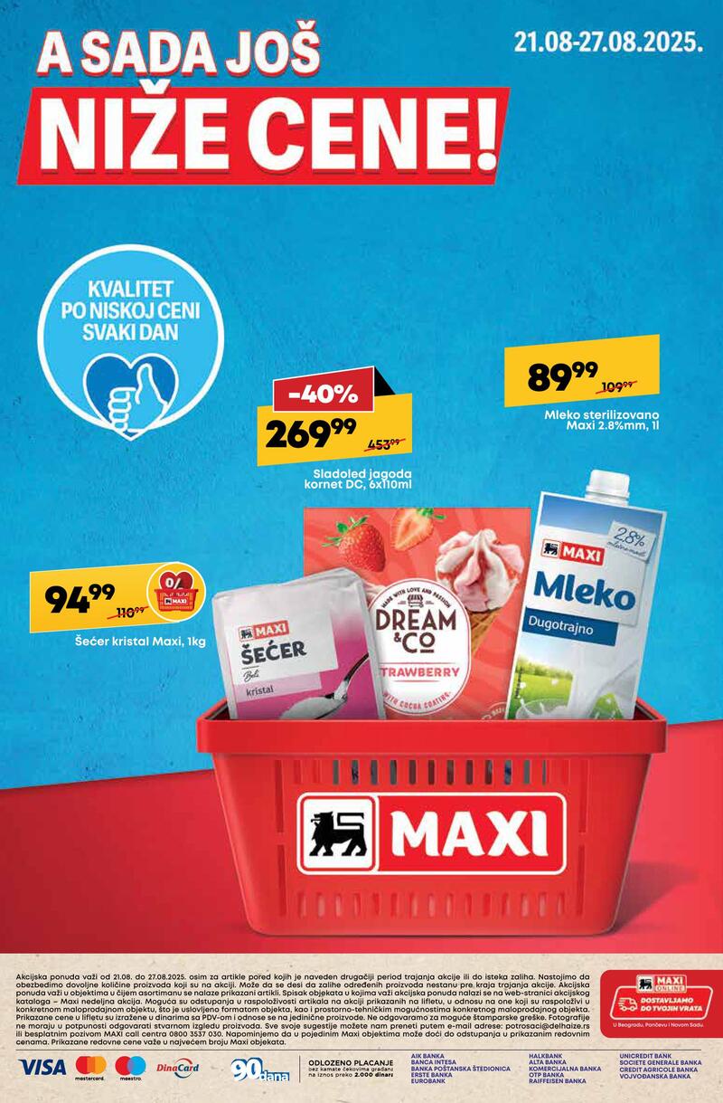 Mega Maxi nedeljna akcija