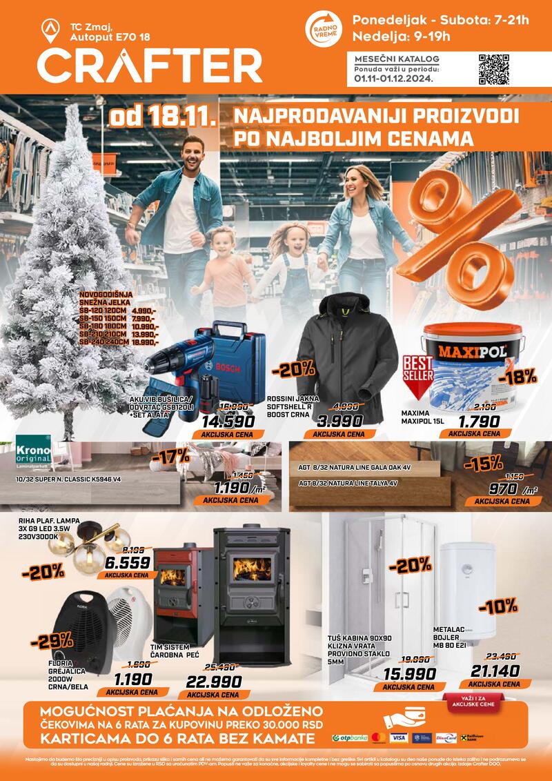 Crafter akcijski katalog