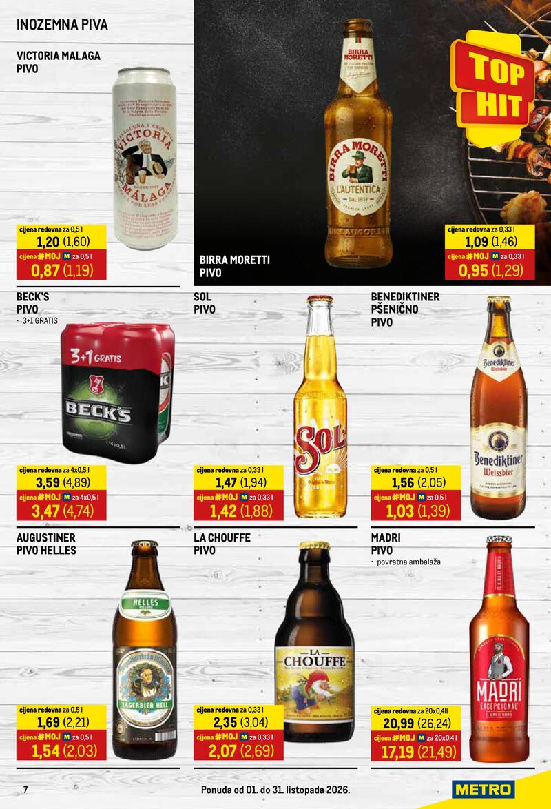 Metro katalog - Pivo & burger